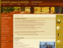 Tablet Screenshot of enfants-autour-du-monde.fr